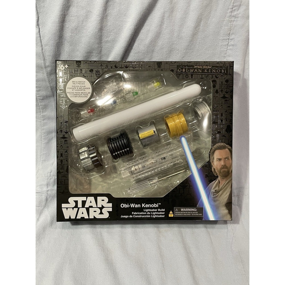 NEW Disney Star Wars Obi-Wan Kenobi LIGHTSABER BUILD Mix & Match Hilt 5 Colors